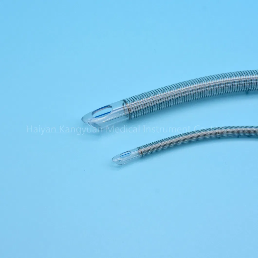 Reinforced Armored Endotracheal Tube Murphy Eye Airway Tube Medical Material Supply Disposable Oxygen Tube Tracheal Tube Whole Sale China