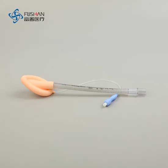 Fushan Medical 100% Silicone Reusable Reinforced Laryngeal Mask Airway with Soft Cuff CE ISO13485