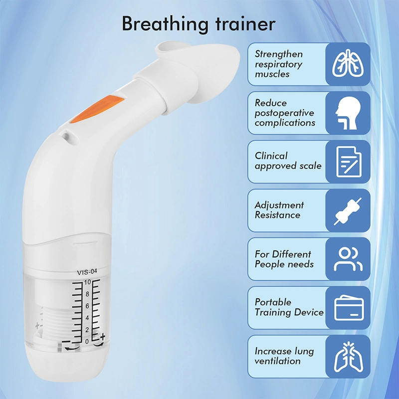 Lung Breathing Exerciser Trainer